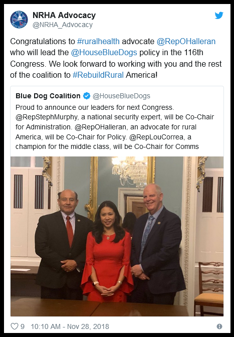 NRHA Congratulatory Tweet