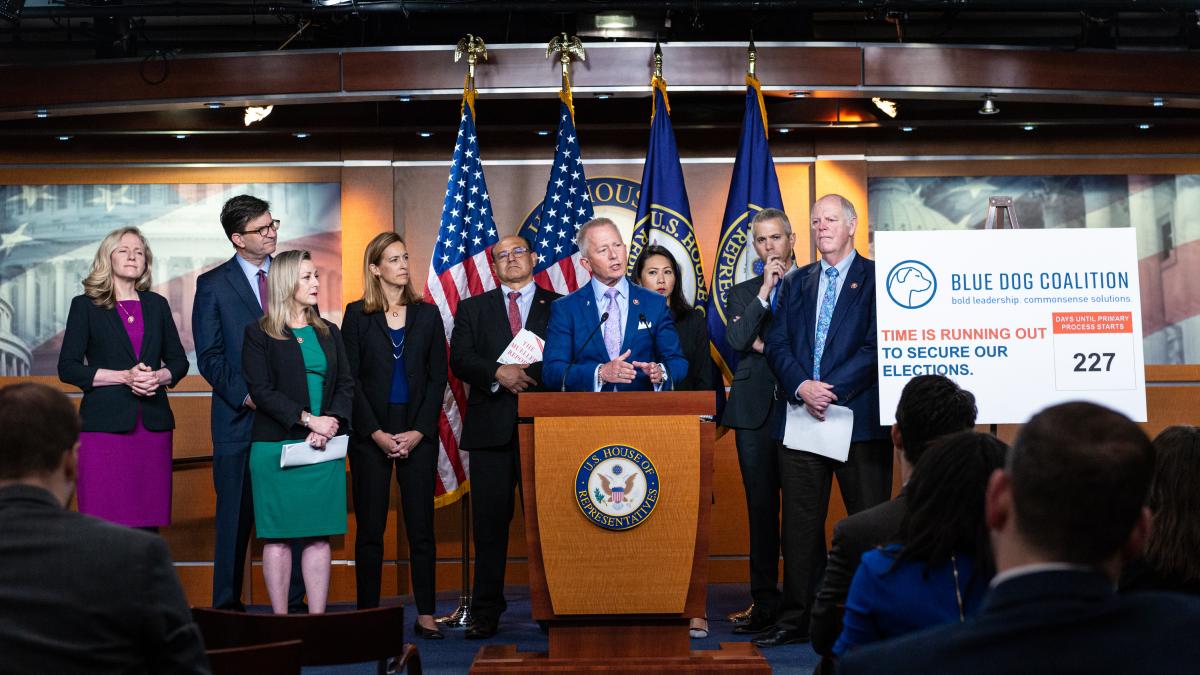 Blue Dog Coalition Press Conference on Election Security