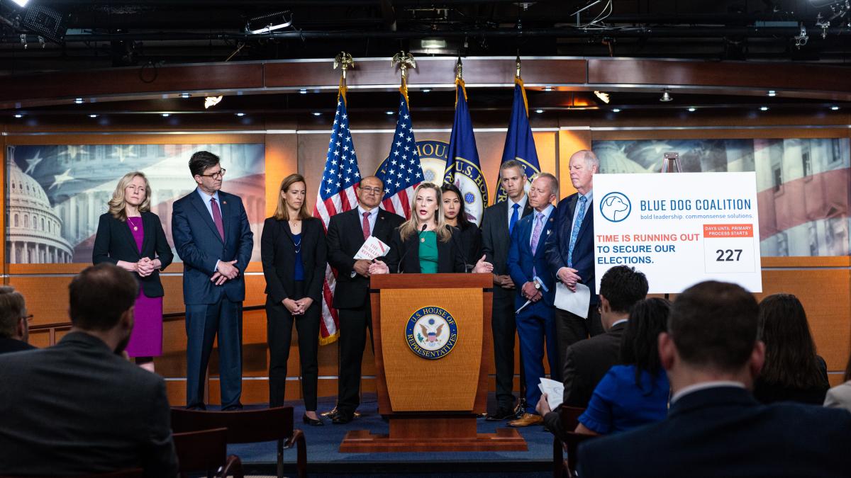 Blue Dog Coalition Press Conference on Election Security
