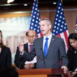 Rep. Brindisi delivers remarks. 